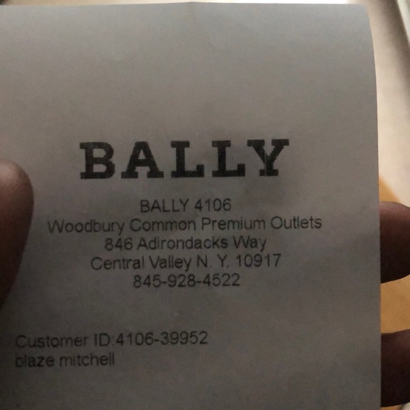 Bally belt